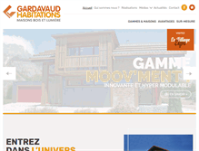 Tablet Screenshot of gardavaud.com